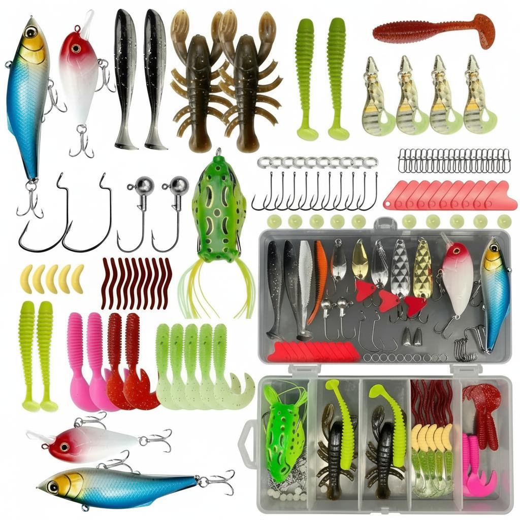 133Pcs Premium Fishing Lures T – обзор и цена Fishing Hook Jig