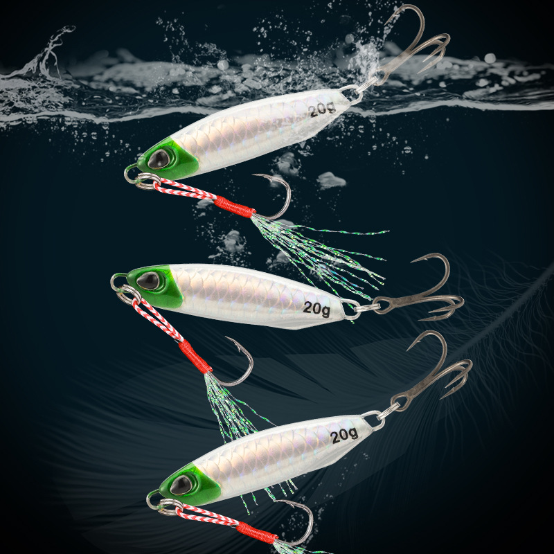 1pcs Metal Cast Jig hooks 20g/ – обзор и цена Fishing Hook Treble
