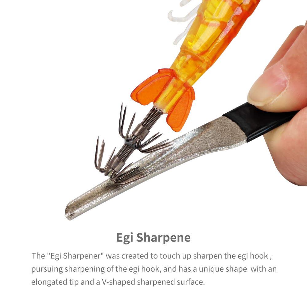 4in1 Eging Fishing Kit Retract – обзор и цена Fishing Hook Sharpener